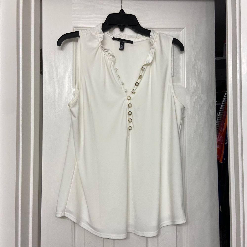 WHBM new w/o tags lined sleeveless top